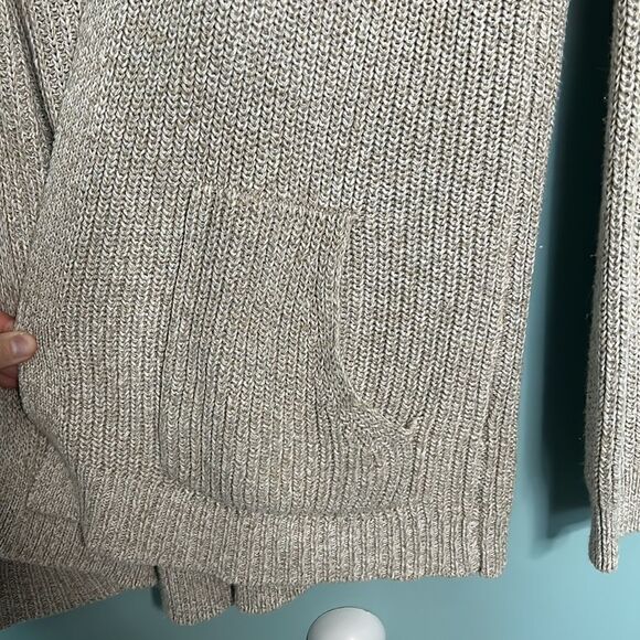 Marine Layer Linen Blend Heavy Pocket Cardigan - Picture 2 of 8